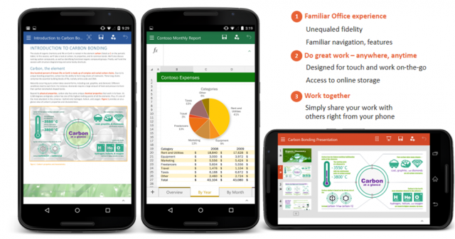 Office mobile android app